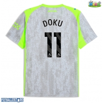Manchester City Jeremy Doku #11 Tredjedrakt 2025-26 Kortermet